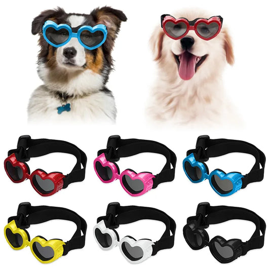 Heart-shaped Small Dog Sunglasses